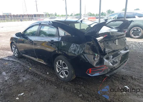 2017 Honda Civic Lx из США, поврежденный, VIN 19XFC2F52HE203622